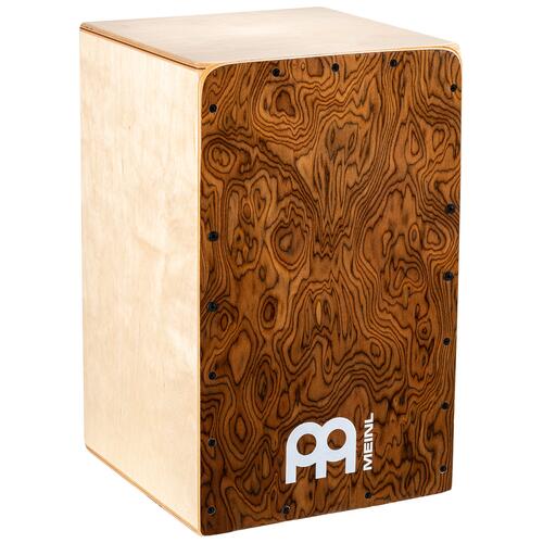 Image 1 - Meinl Percussion Snarecraft Cajon 100, Burl Wood - SC100BW